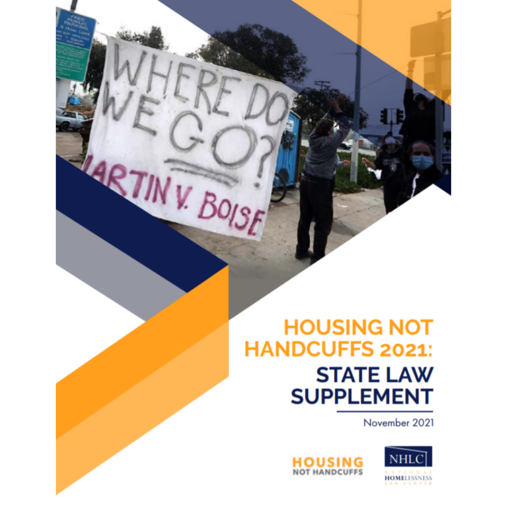 Criminalizing Homelessness Report